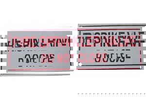 6 x 2 in. Valve Fire Sprinkler Sign